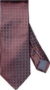 Eton Pine Paisley Silk Jacquard Tie