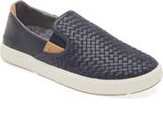 OluKai Lae'ahi Lauhala Woven Leather Shoe