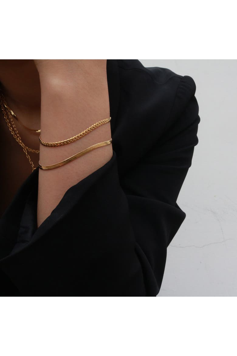 Greta Bracelet, Alternate, color, Gold