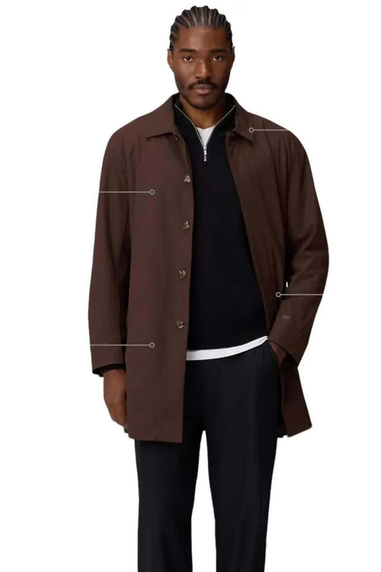 The Don Overcoat, Alternate, color, Cacao