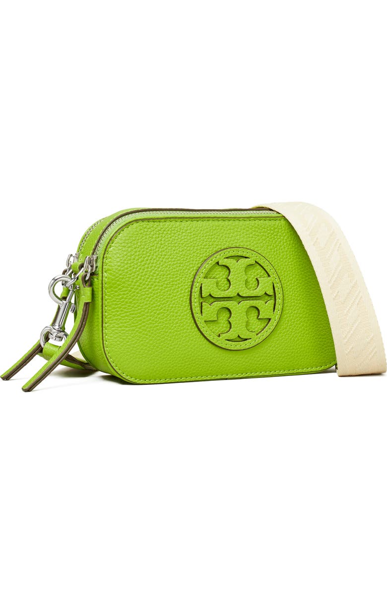Tory Burch Mini Miller Leather Crossbody Bag, Alternate, color,
