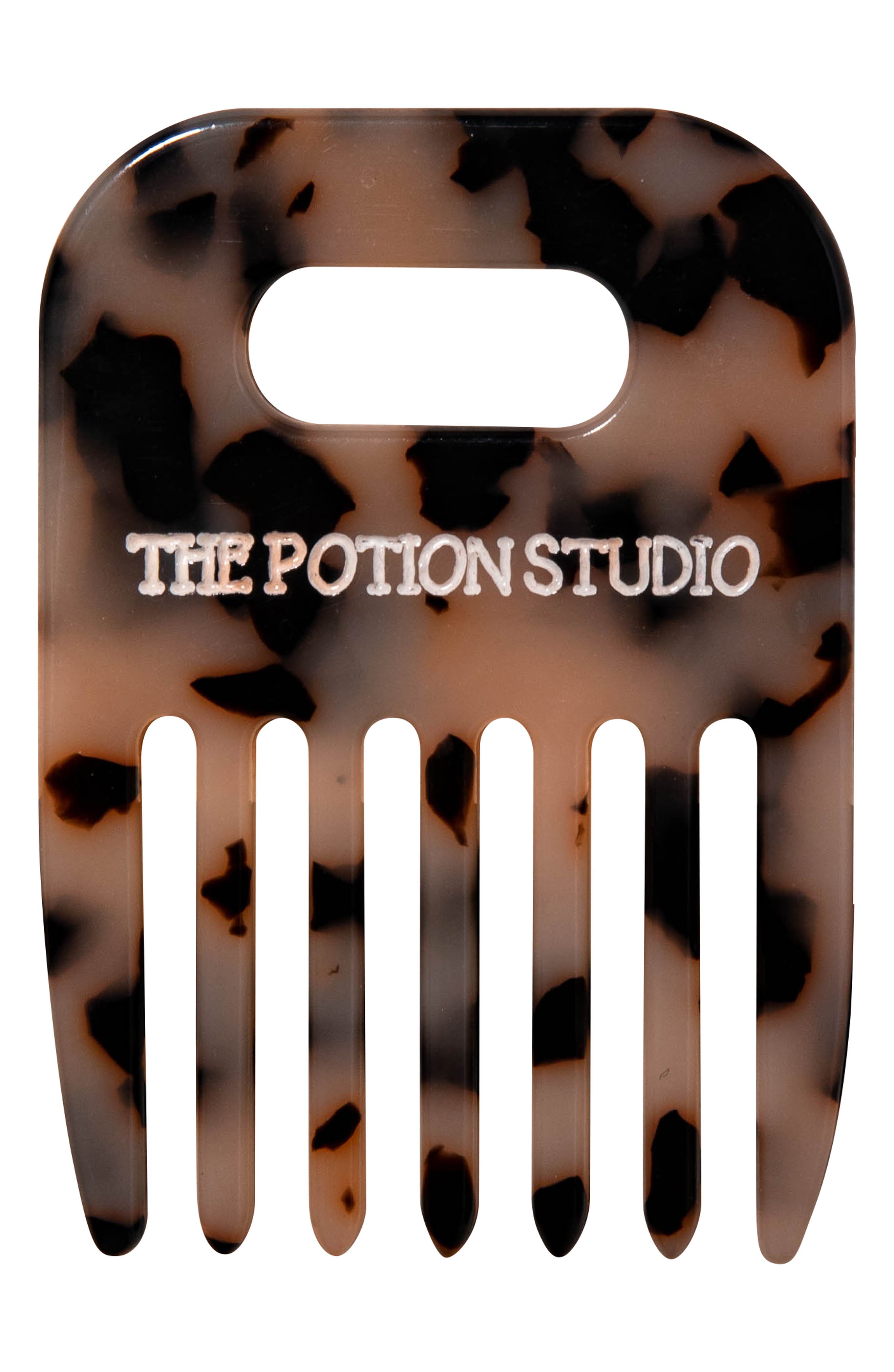 The Potion Studio Mini Comb - Nude in Brown 
