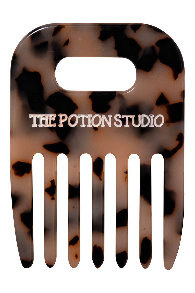 Mini Comb - Nude, Main, color, BROWN