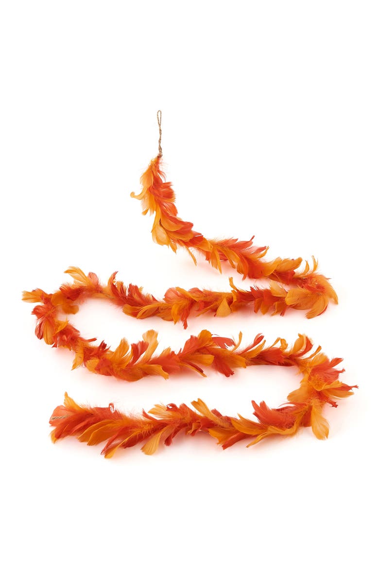 Feather Garland, Main, color, NO COLOR