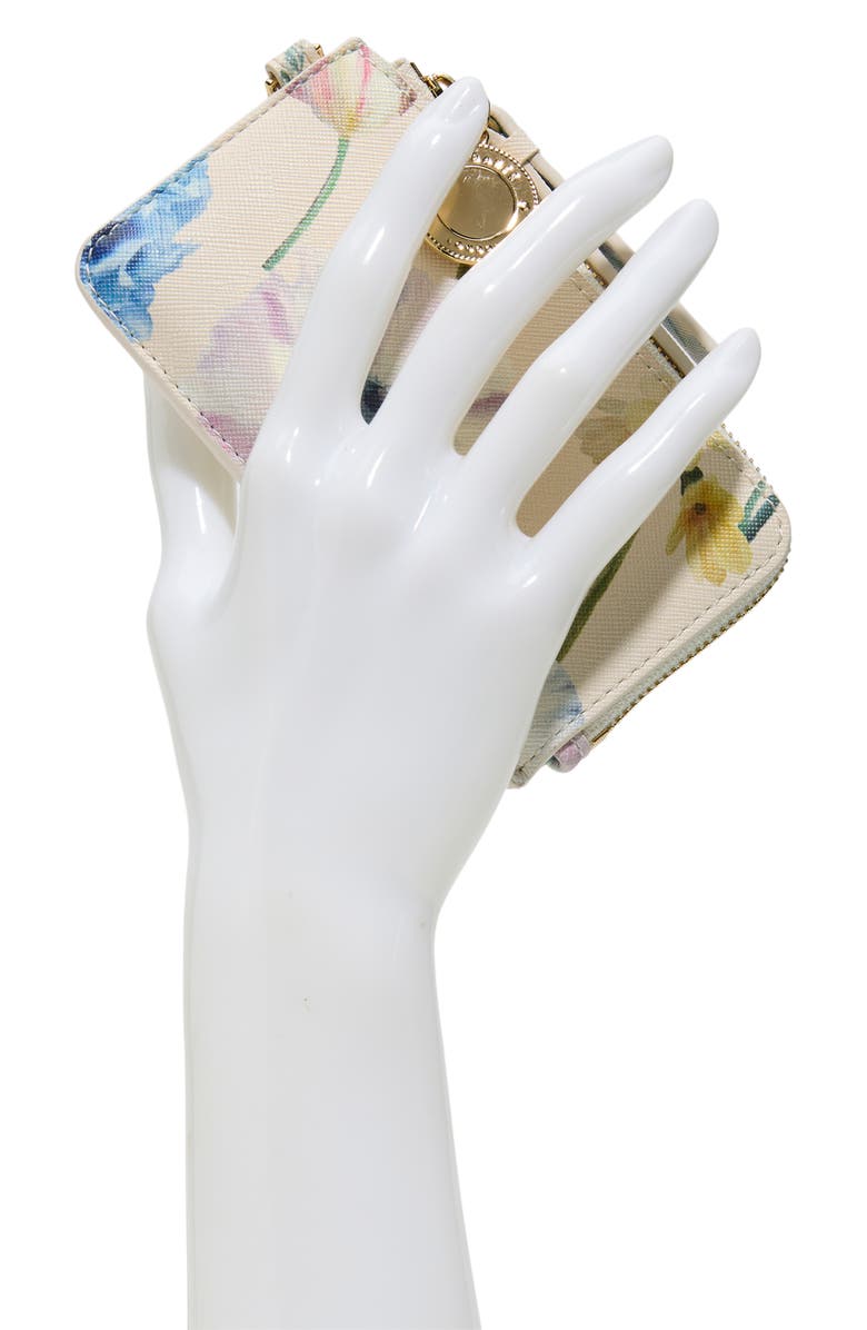 Ted Baker London Lulu Faux Leather Wallet, Alternate, color, Pastel Multi