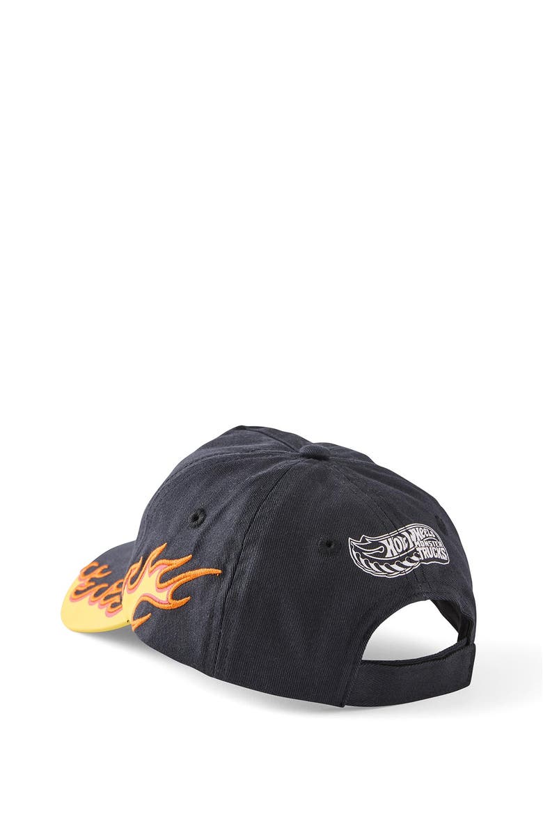 Cotton On Kids Kid's Kids Licensed Cap, Alternate, color, Phantom Hotwheels Flame