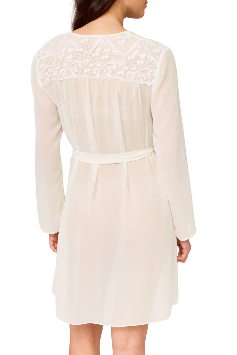 Isles Chiffon Robe, Alternate, color, IVORY