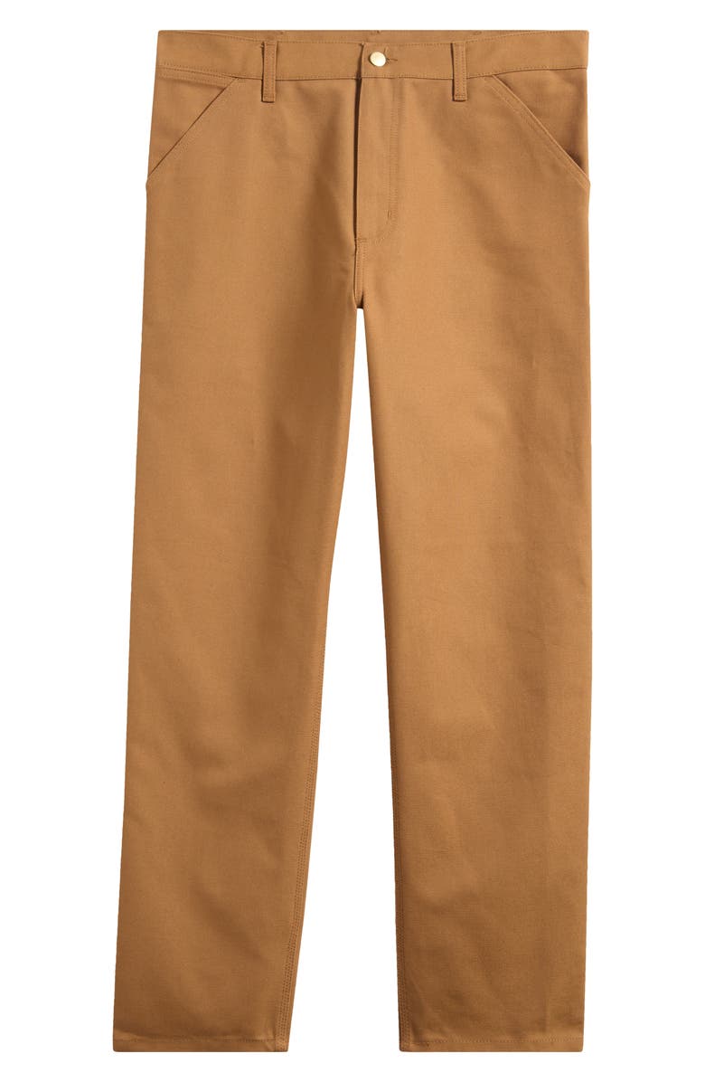 Carhartt Work In Progress Organic Cotton Canvas Pants, Alternate, color, Hamilton Brown