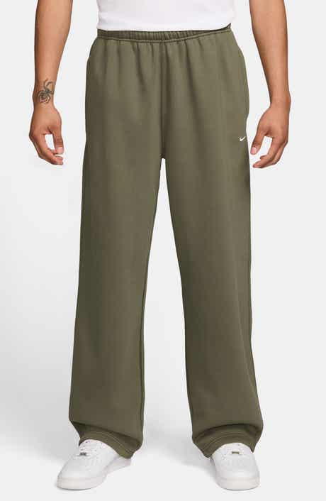 Nike Solo Swoosh Open Hem Fleece Sweatpants