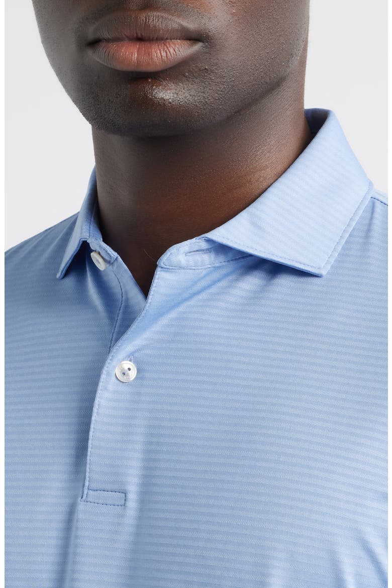 Crown Crafted Empire Performance Polo, Alternate, color, IRIS MIST