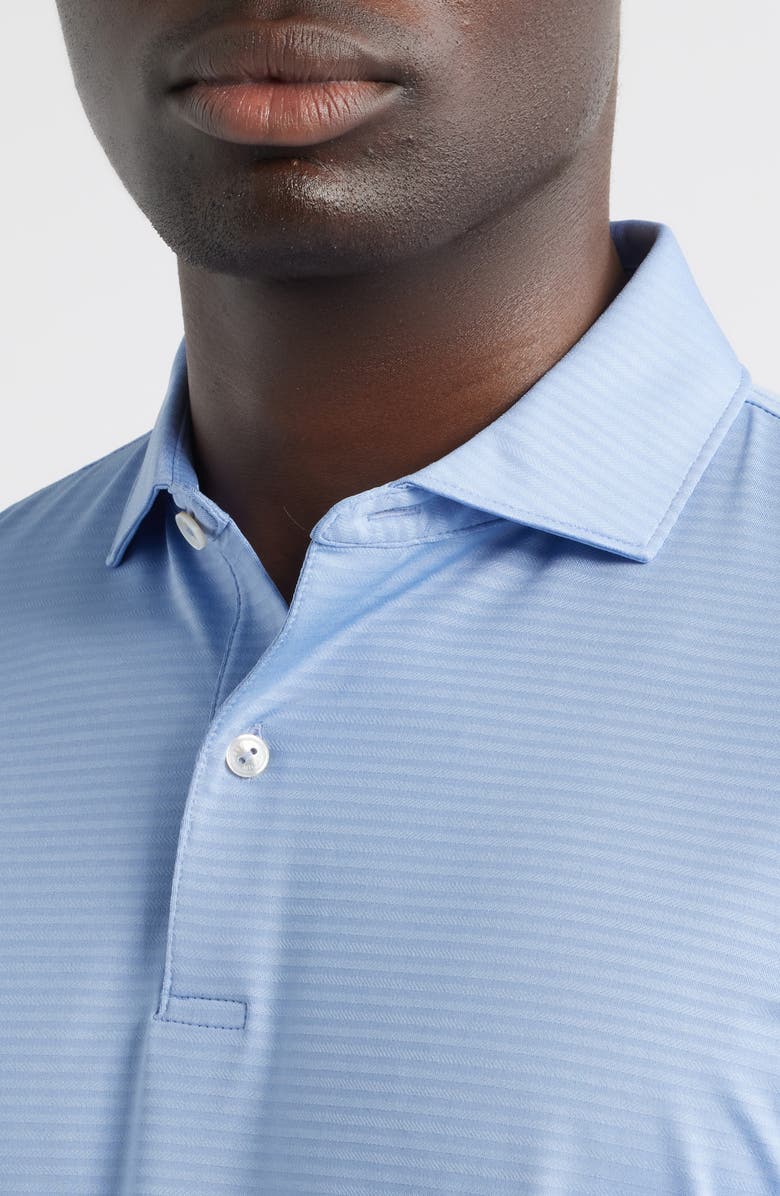 Peter Millar Crown Crafted Empire Performance Polo, Alternate, color, Iris Mist