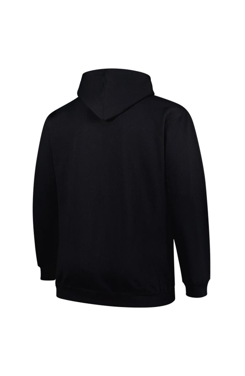 FANATICS Men's Fanatics Black New York Jets Big & Tall Pop Pullover Hoodie, Alternate, color, Black