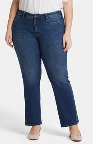 NYDJ Barbara Side Slit Bootcut Jeans