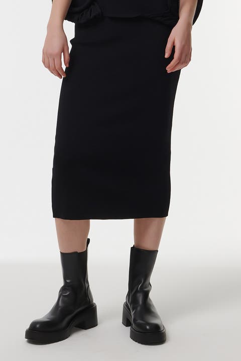 Knitted Pencil Skirt