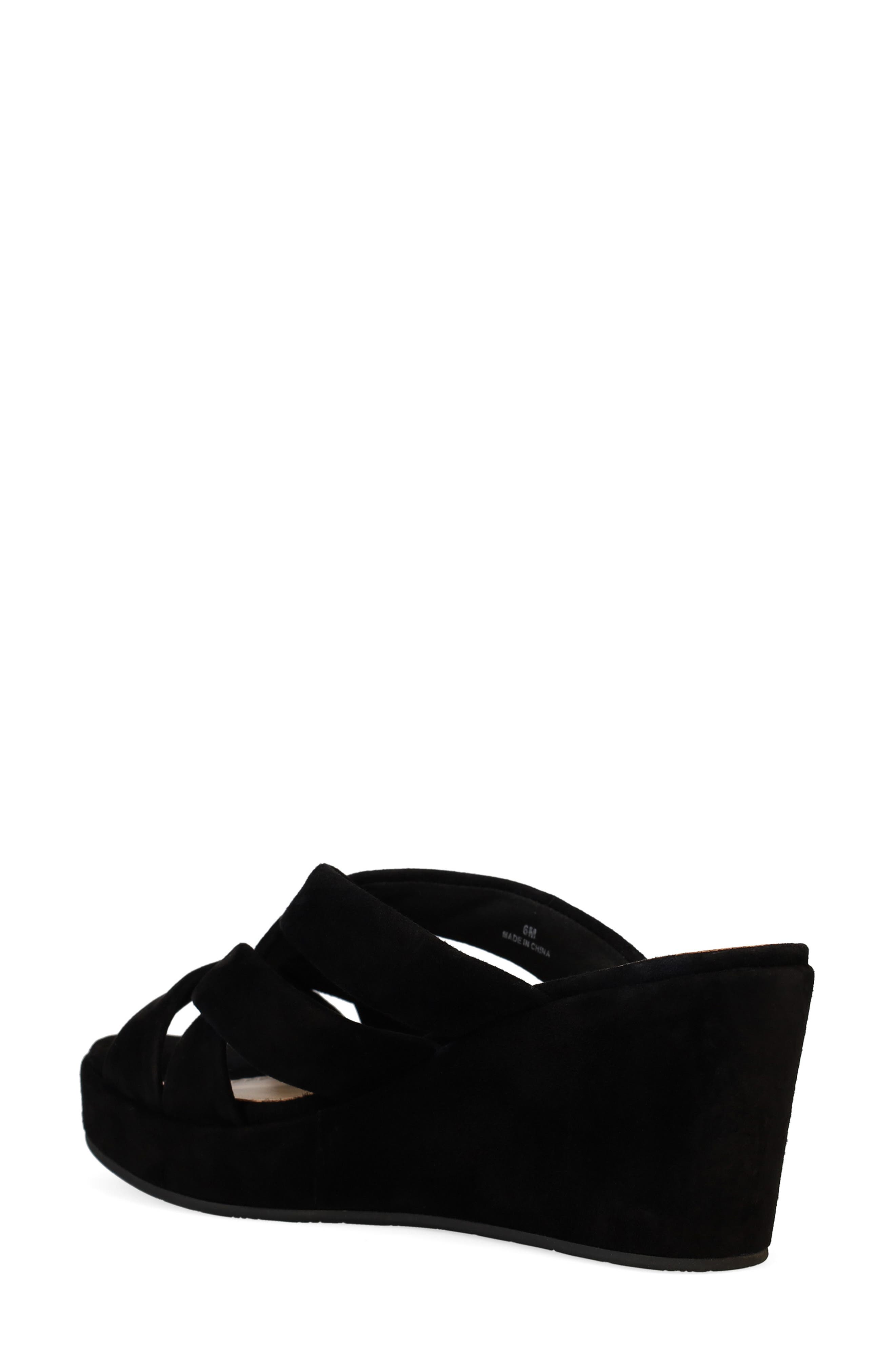 Pelle Moda Wilona Platform Wedge Slide Sandal, Alternate, color, 