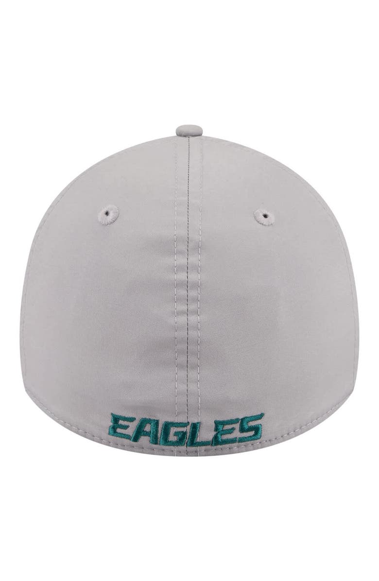 New Era Men's New Era  Gray Philadelphia Eagles Perforated 39THIRTY Flex Hat, Alternate, color, Gray