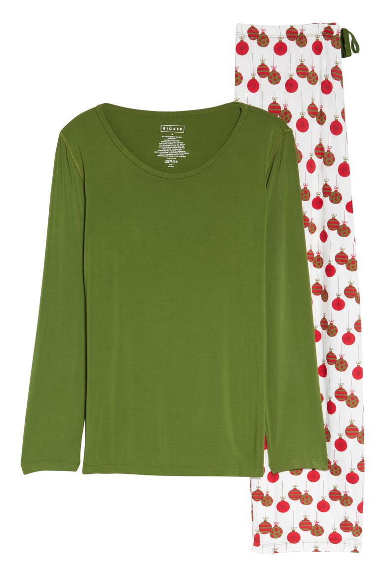 Loosey Goosey Pajamas, Alternate, color, NATURAL ORNAMENTS