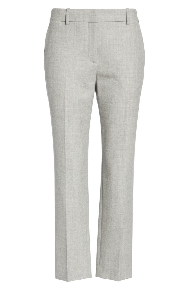 Theory Treeca Flannel Ankle Pants, Alternate, color, 