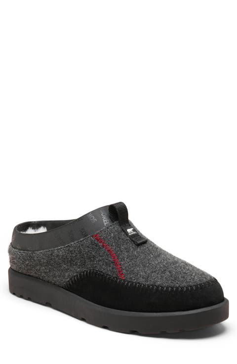 Byways™ Faux Fur Lined Mule Slipper (Men)