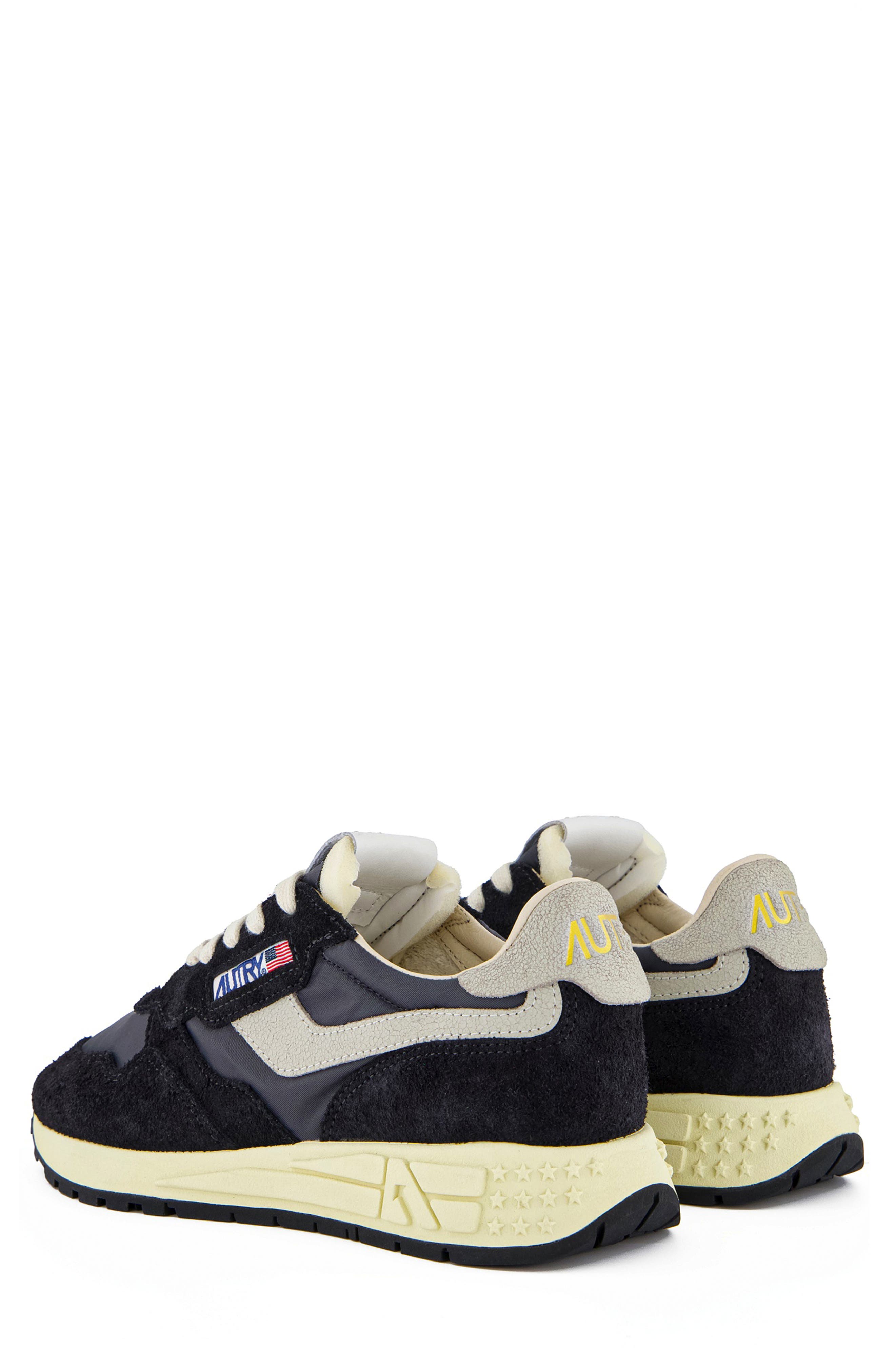 AUTRY Reelwind Low Sneaker, Alternate, color, Nylon/ Crack White/ Black