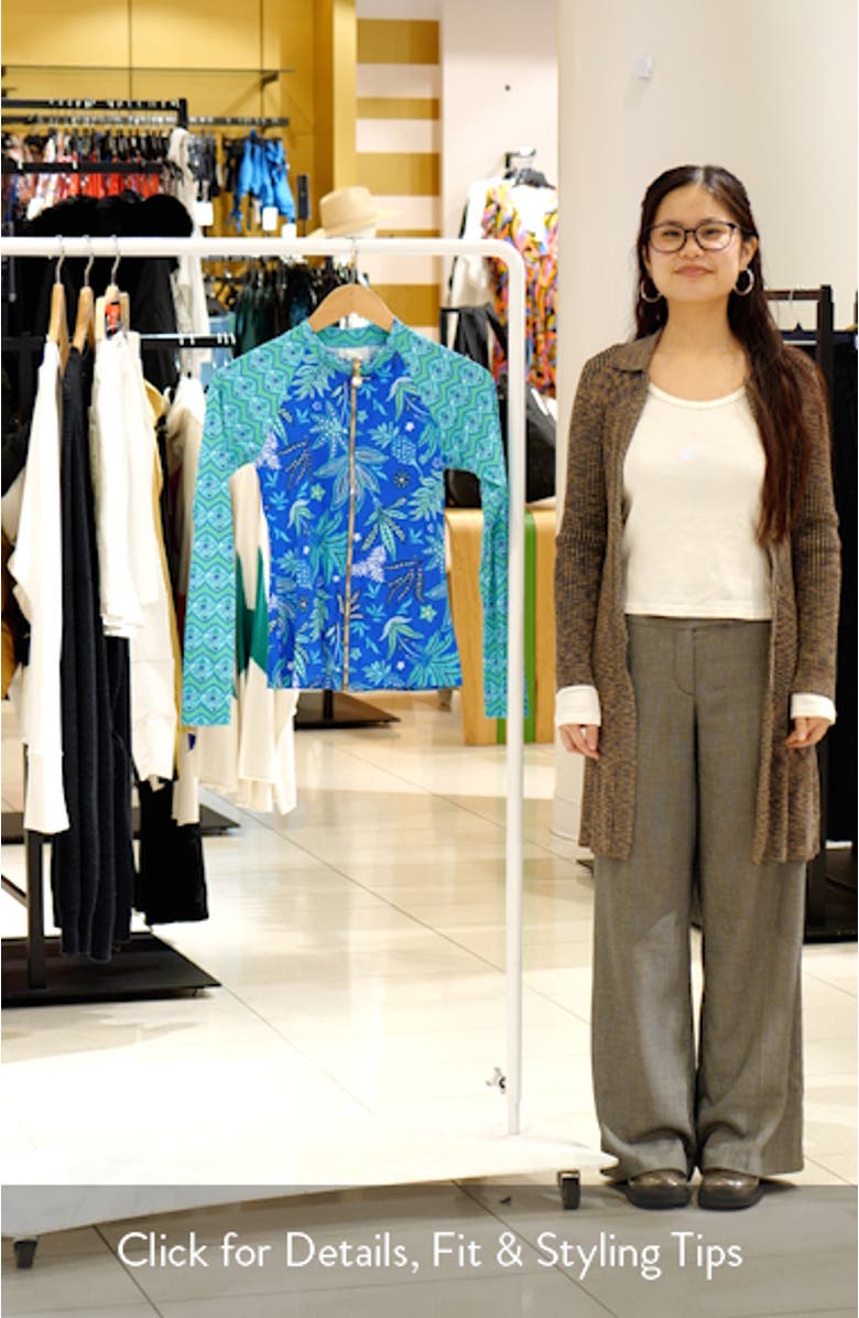 Desert Bloom Long Sleeve Rashguard, sales video thumbnail