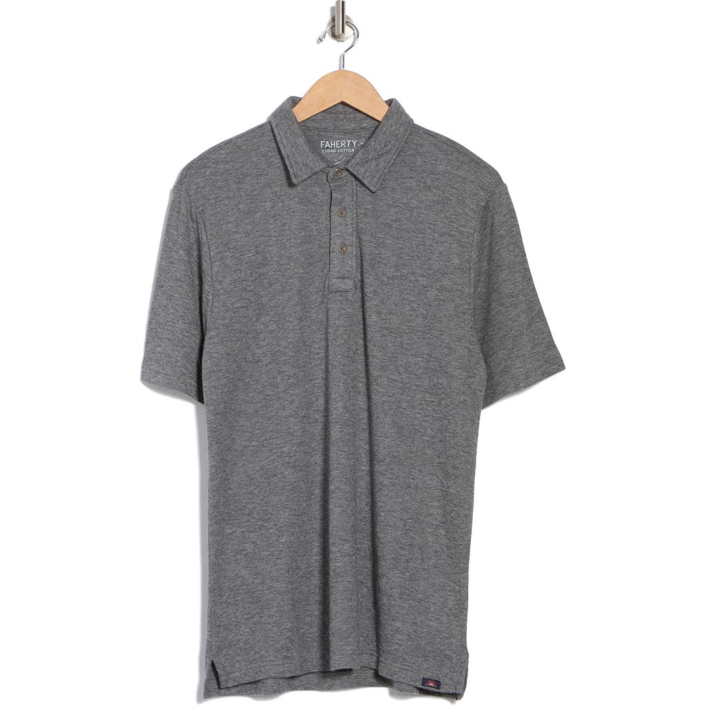 Faherty Cloud Cotton Blend Polo