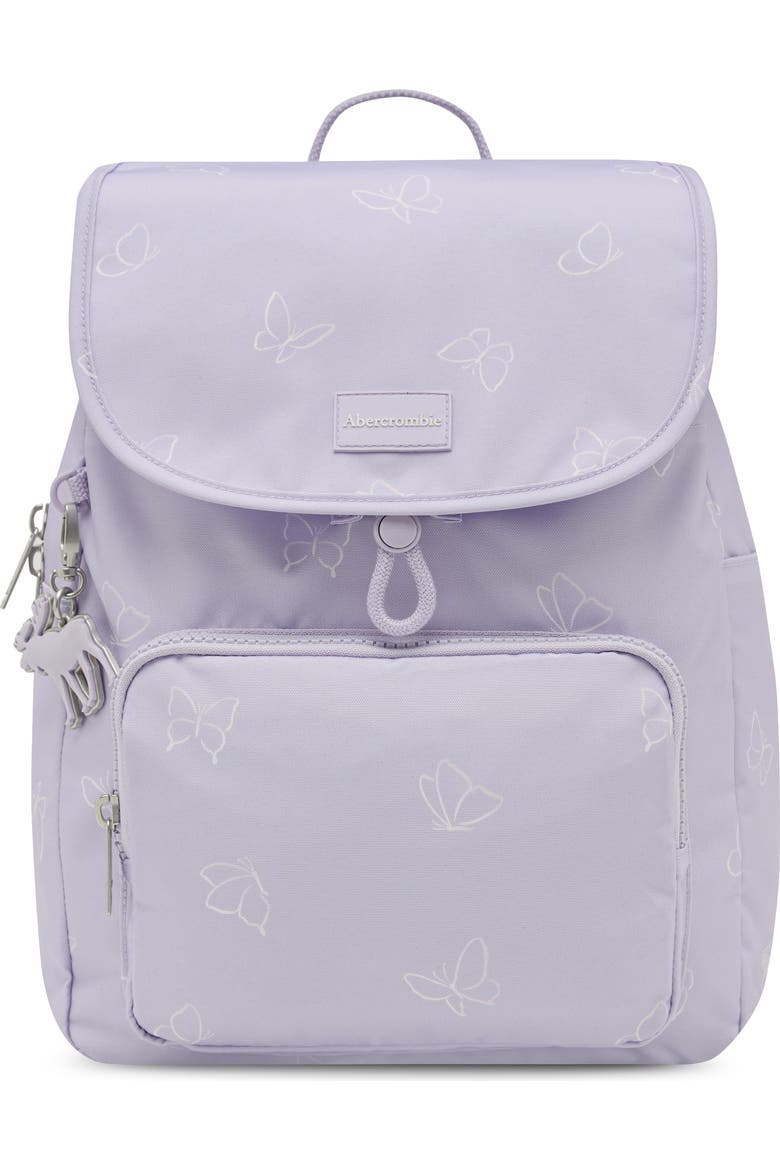 abercrombie and fitch leather backpack Y2K Add a touch of fun to any outfit with this abercrombie kids backpack abercrombie kids Aspen Print Flap