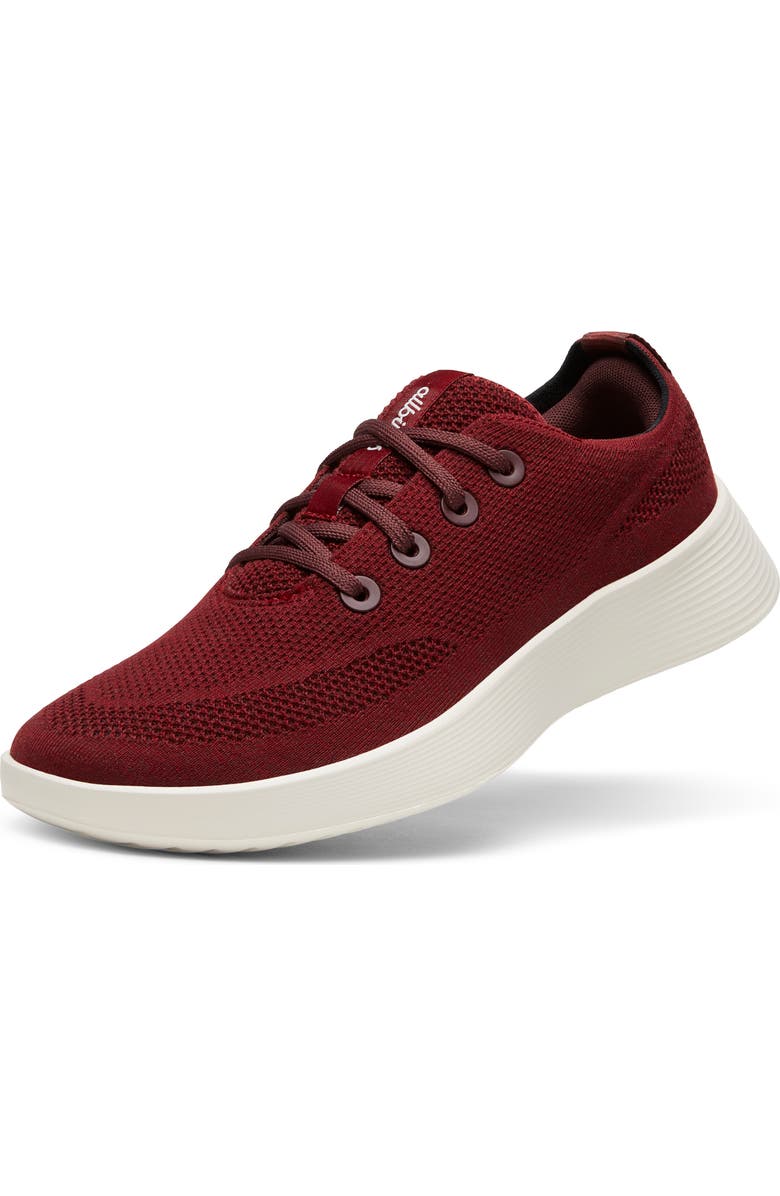 Allbirds Tree Runner Go Sneaker, Main, color, Thunder Red/ Natural White