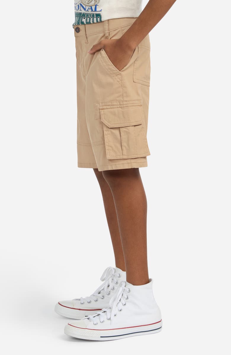 abercrombie kids Kids' Baggy Cargo Shorts, Alternate, color, Anf Kelp