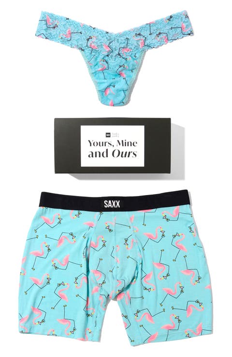 x SAXX Vibe Assorted 2-Pack Boxer Brief & Thong