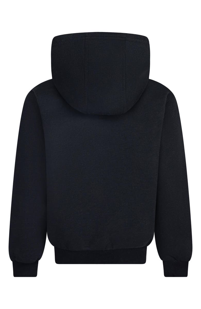 Nike Kids' Sportswear Club Fleece Hoodie, Alternate, color, Black/ Metallic Gold