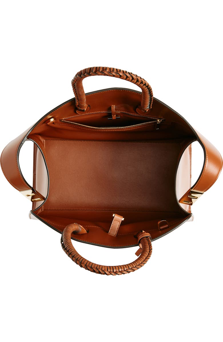 FERRAGAMO Small Hug Leather Top Handle Bag, Alternate, color,