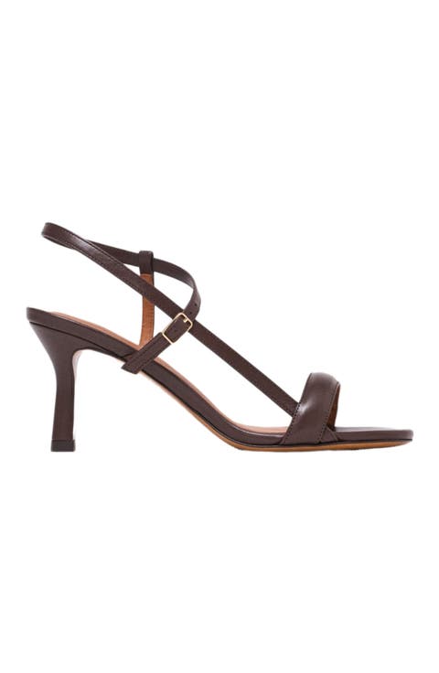 Strappy leather sandals