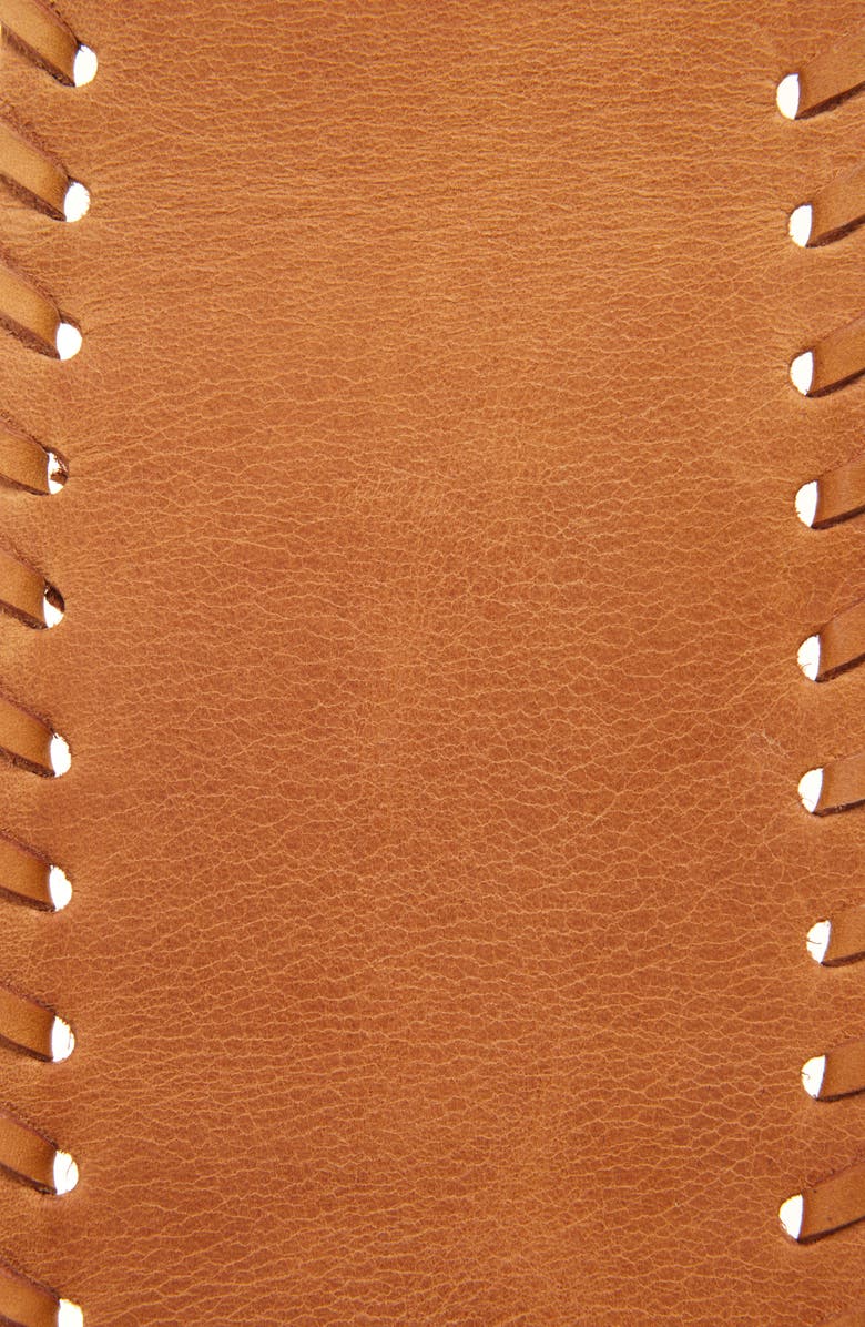 Ada Shanaia Leather Belt, Alternate, color, Cognac