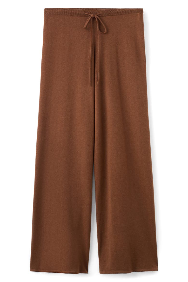 Kendrik Knit Drawstring Pants, Alternate, color, CARAMEL