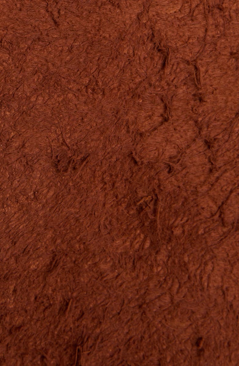 McQueen Distressed High Waist Suede Pencil Skirt, Alternate, color,