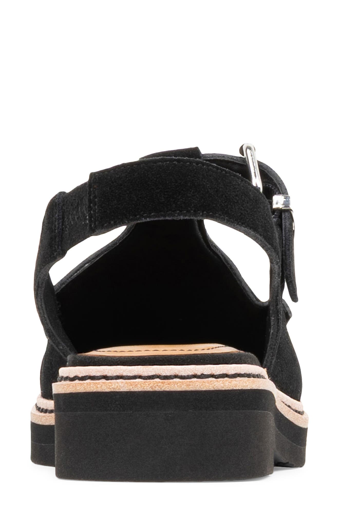 Lileas Slingback Loafer, Alternate, color, BLACK