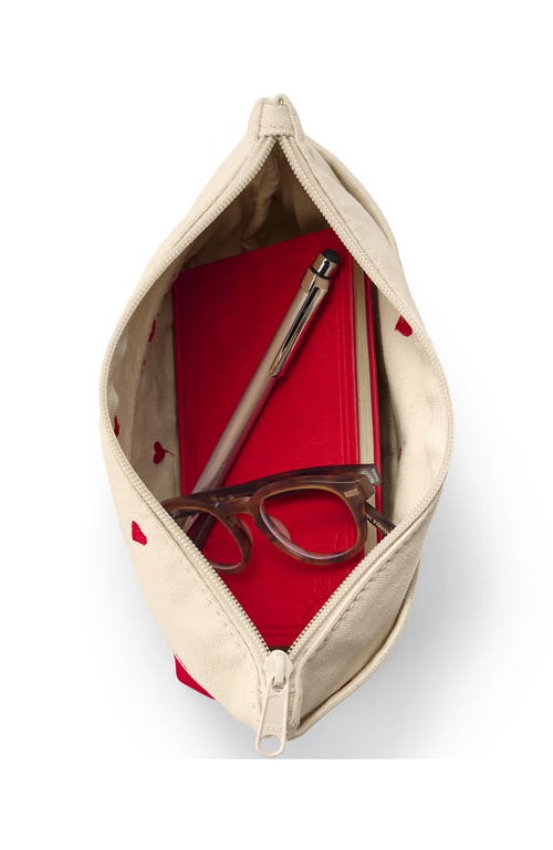 Lands' End Zipper Canvas Pouch