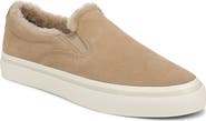 Vince Blair Genuine Shearling Trim Slip-On Sneaker