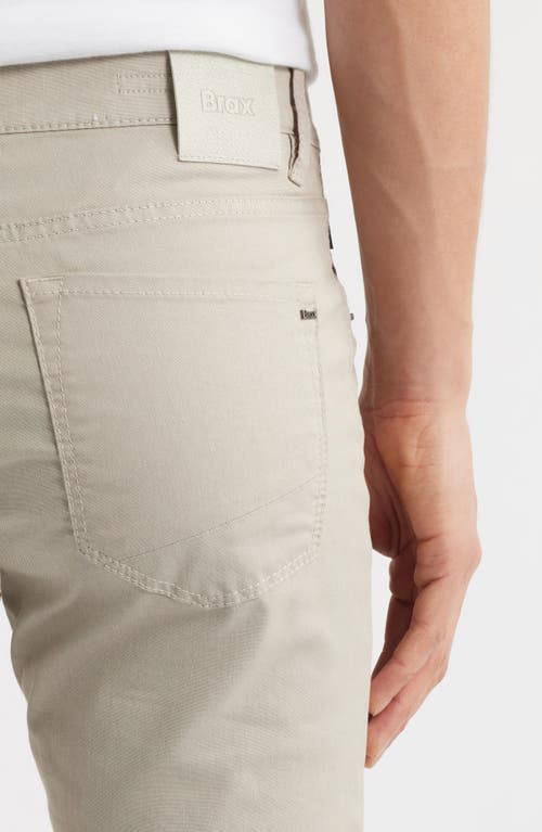 Brax Chuck Modern Fit Chambray Pants In Beige