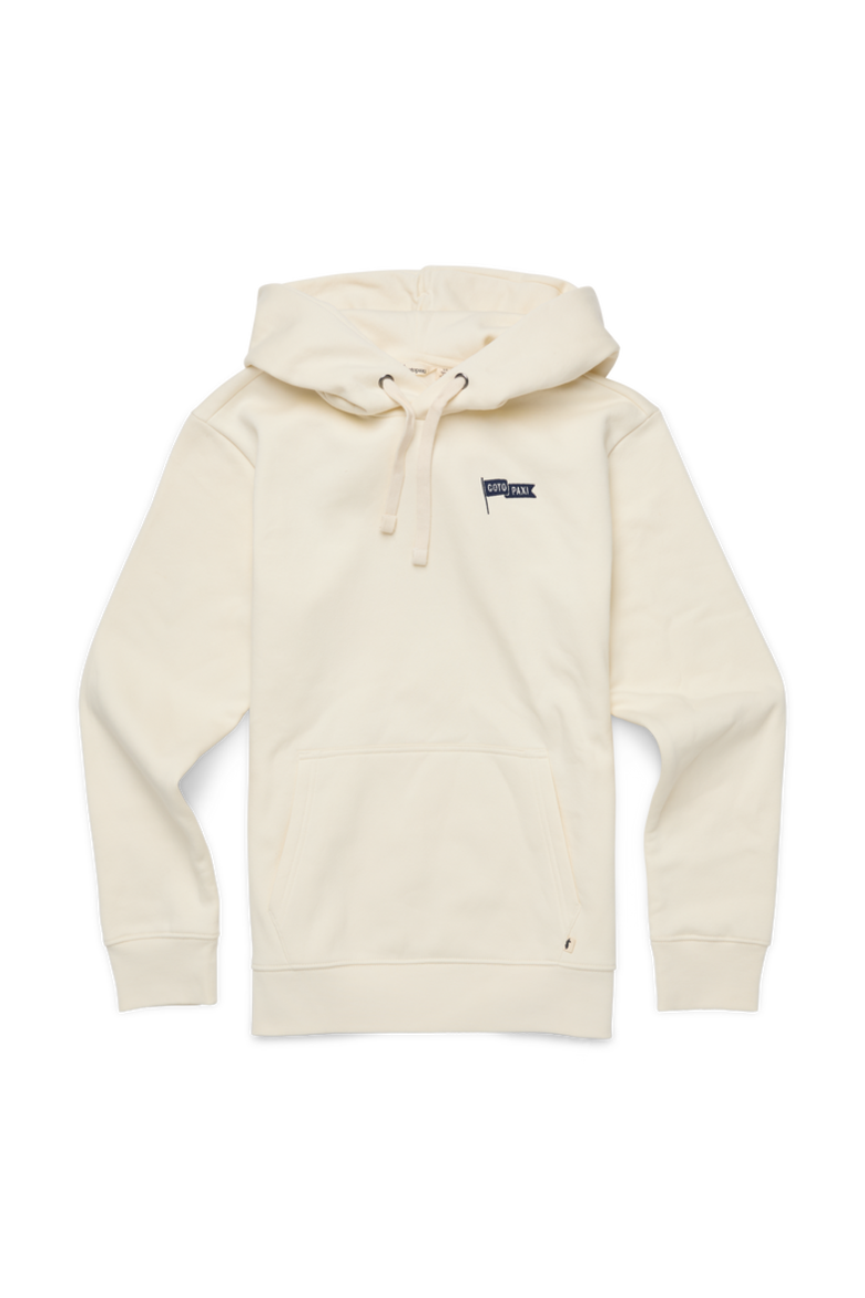 Flag Pullover Hoodie - Women's, Alternate, color, Bone