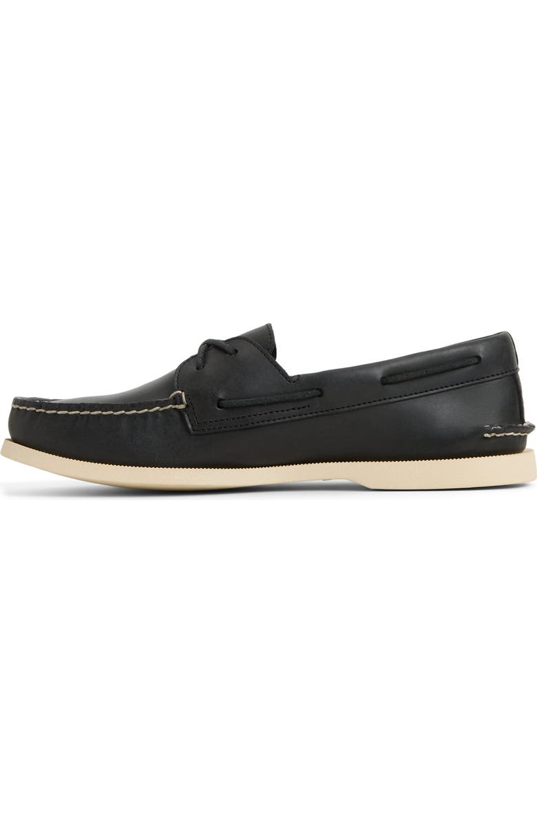 Sperry Authentic Original 2-Eye Lug Sole Boat Shoe, Alternate, color, Black