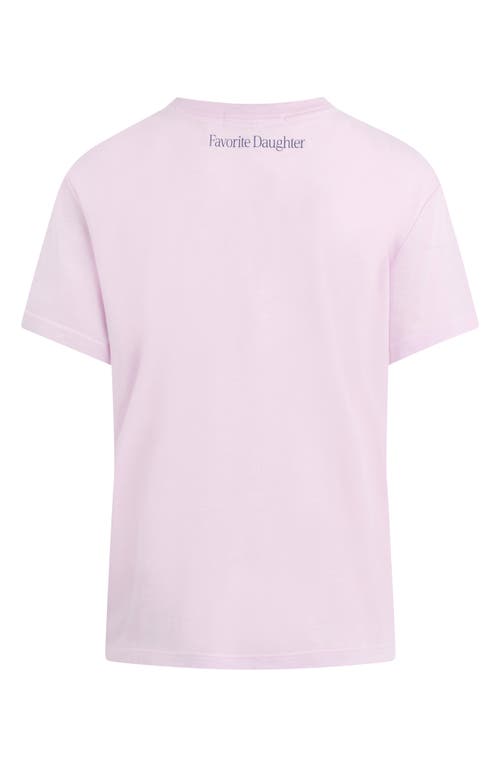 Favorite Daughter Mom Of The Year Graphic T-shirt In Pink