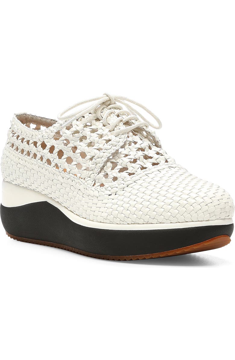 Donald Pliner Woven Platform Sneaker, Main, color,