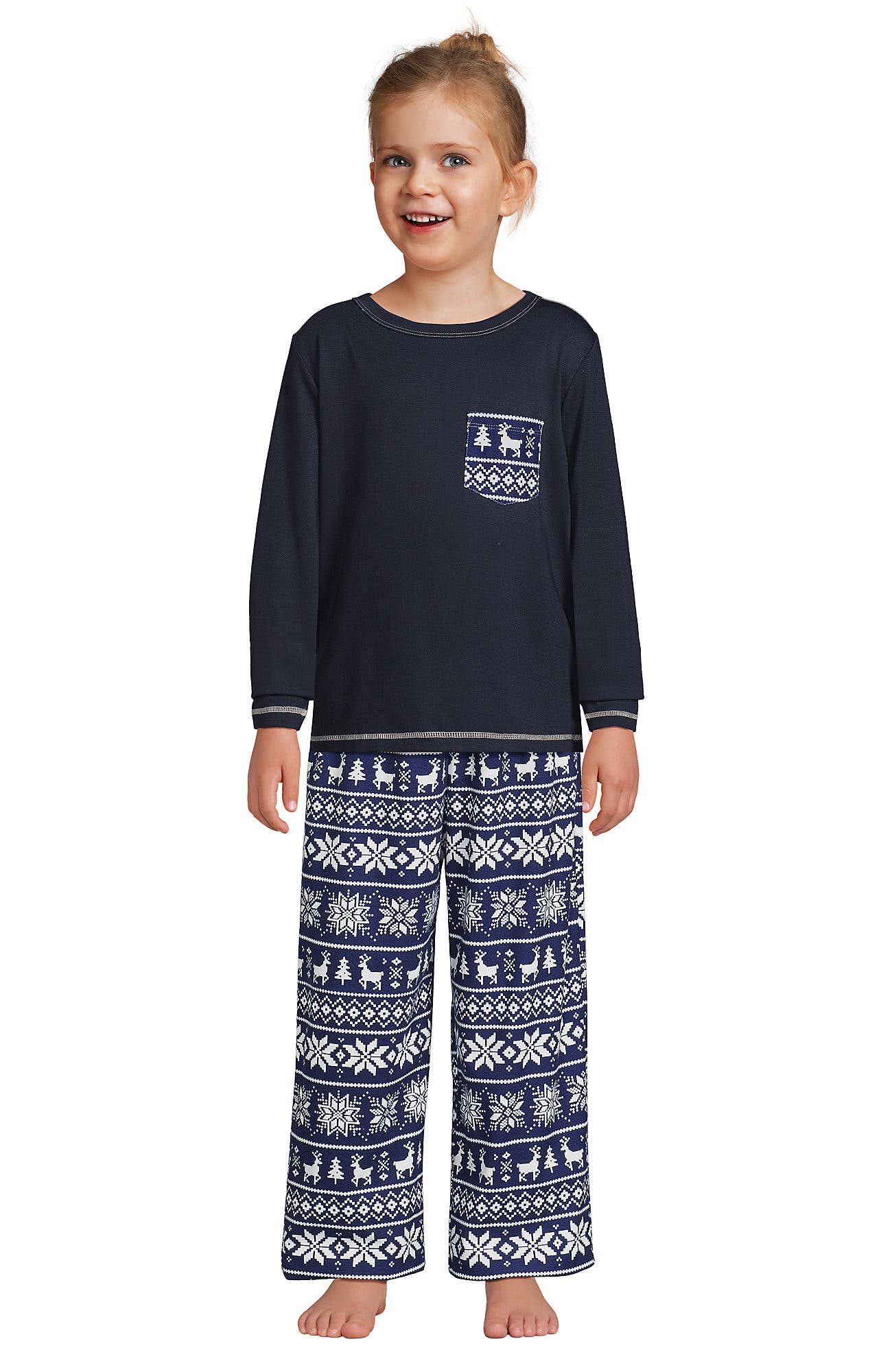 Classic Navy Fairisle