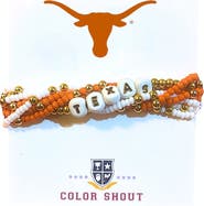 Color Shout University of Texas Lucky 7 Bracelet Set