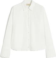 Weekend Max Mara Neutro Eyelet Button-Up Shirt