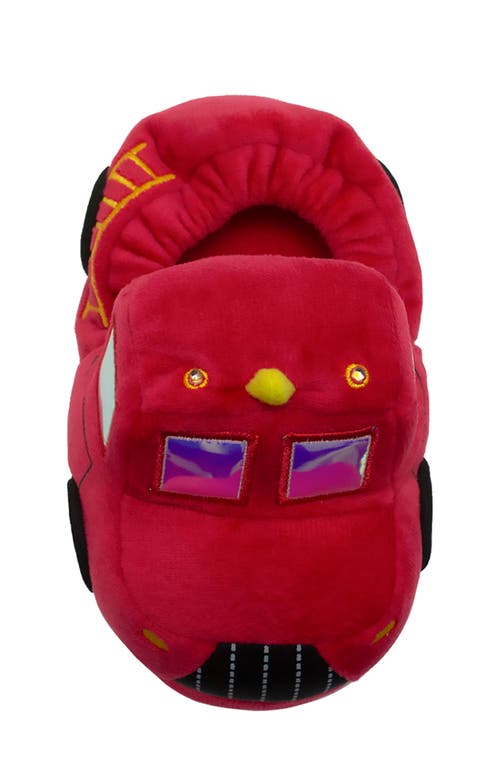 Robeez ® Kids' Fire Truck Slipper In Red