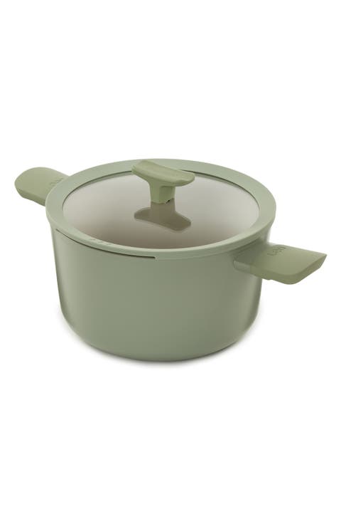 Leo Balance 4.6-Quart Nonstick Covered Stockpot