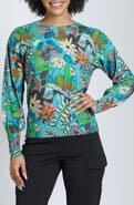 APNY Harvest Wildflower Botanical Crewneck Sweater